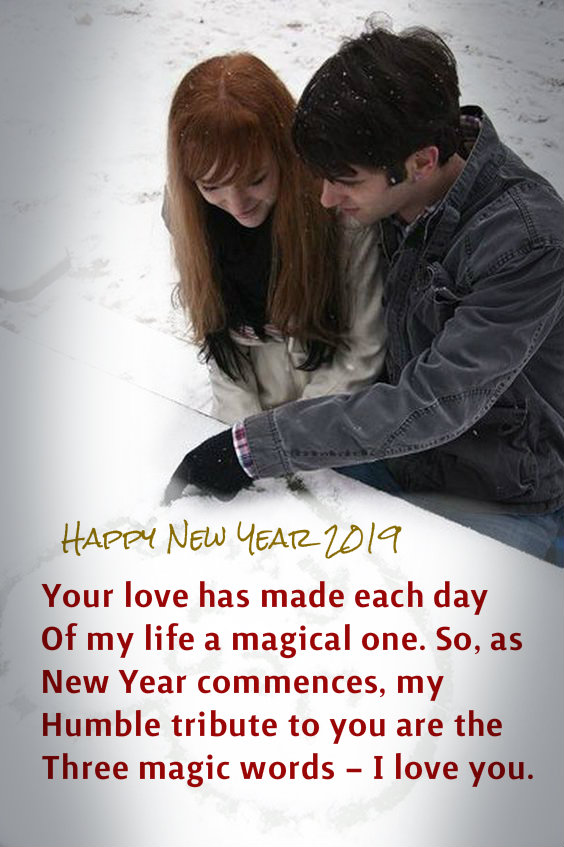 26+ Happy New Year My Love Quotes For Him - Inspirational Quotes