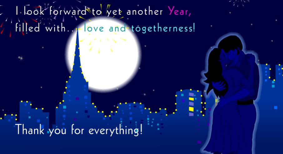 Happy New Year 2022 Love Quotes for Her & Him to Wish & Romance